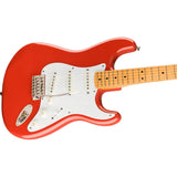Squier Classic Vibe '50S Stratocaster Electric Guitar - Fiesta Red, Maple Fingerboard