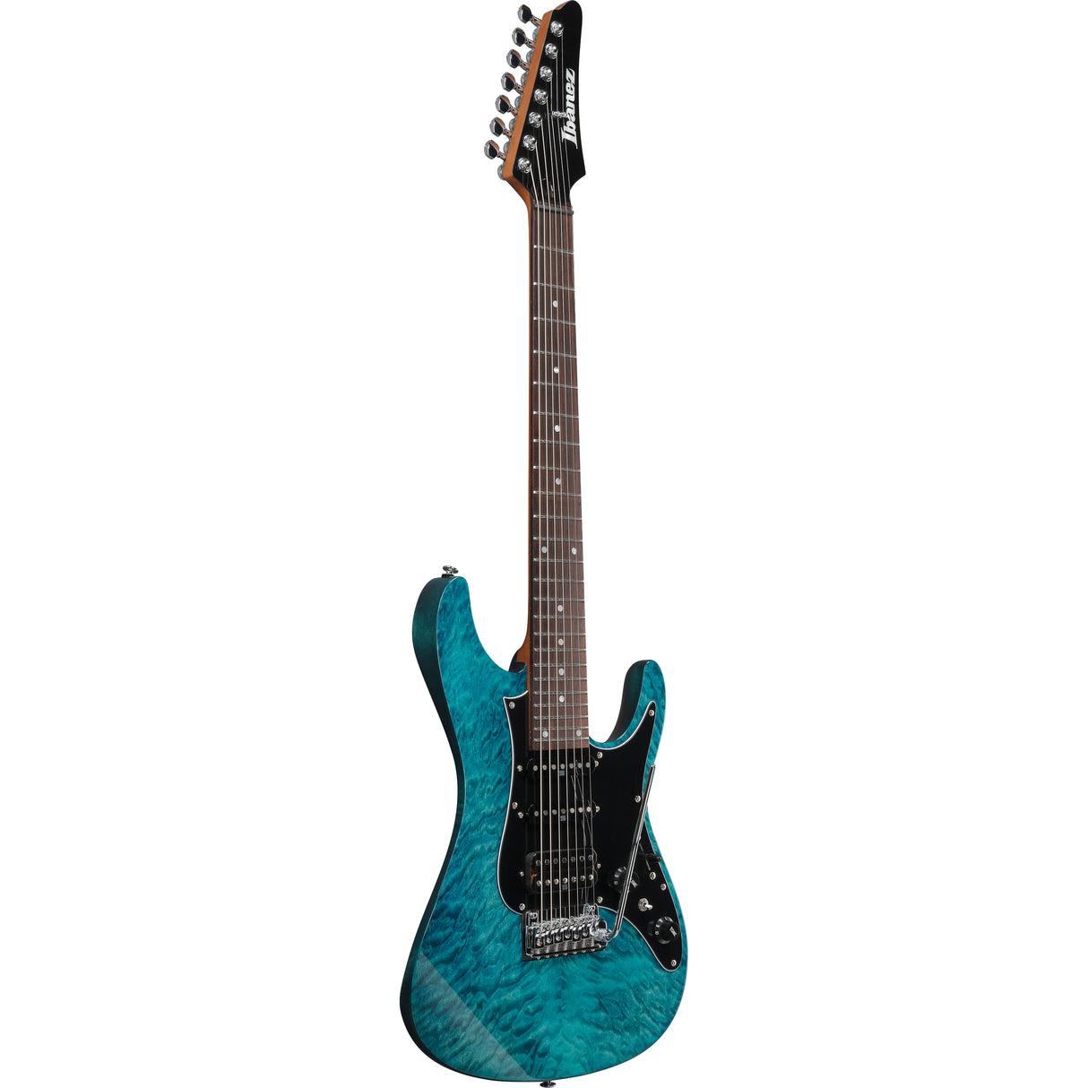Ibanez AZ Premium AZ447P1QM 7-String Electric Guitar - Cosmic Bluer