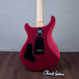 PRS Limited Edition CE 24-08 Swamp Ash Satin Electric Guitar - Red Apple Metallic - #0400771