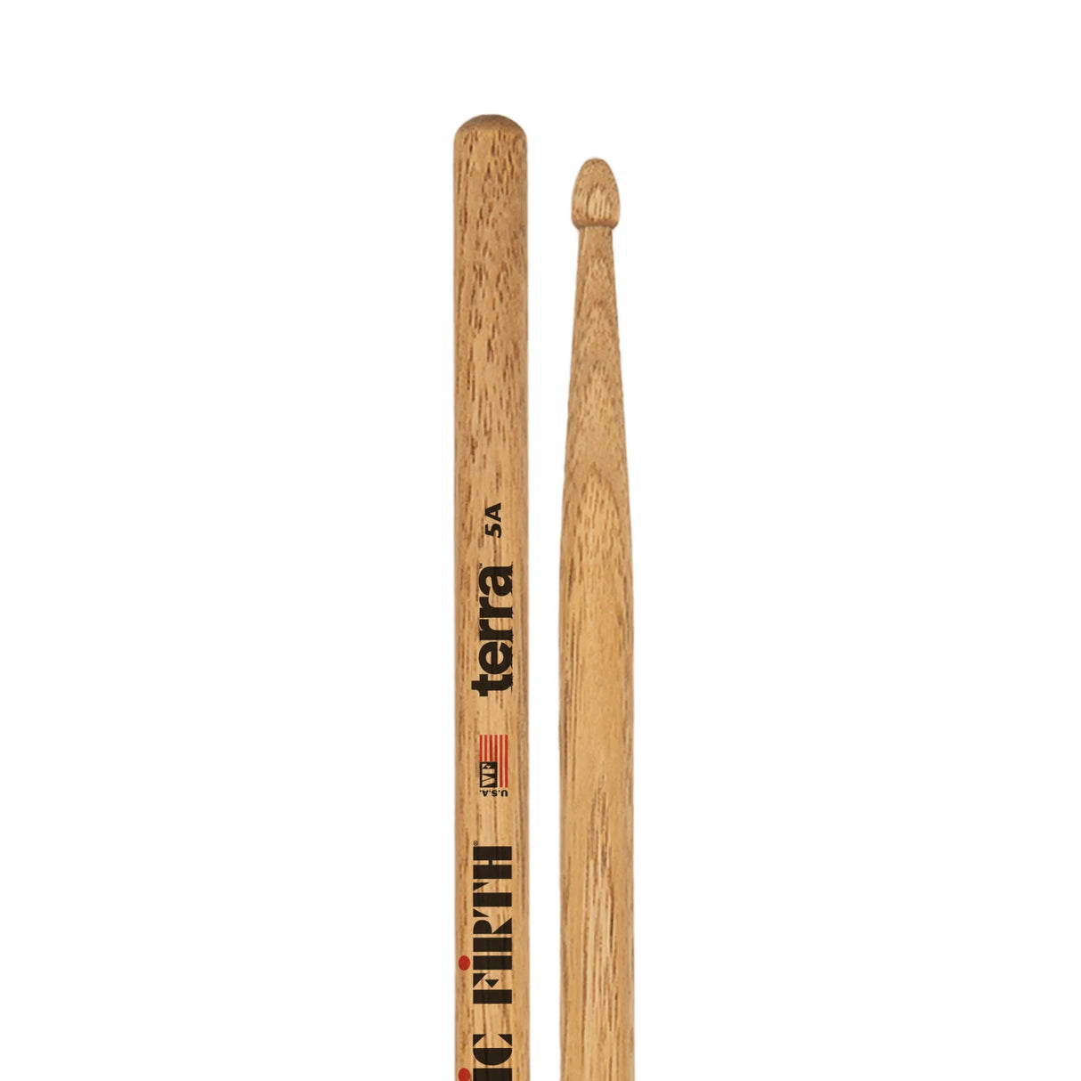 Vic Firth American Classic 5AT Terra Series Drumsticks with Wood Tip - 4 Pairs