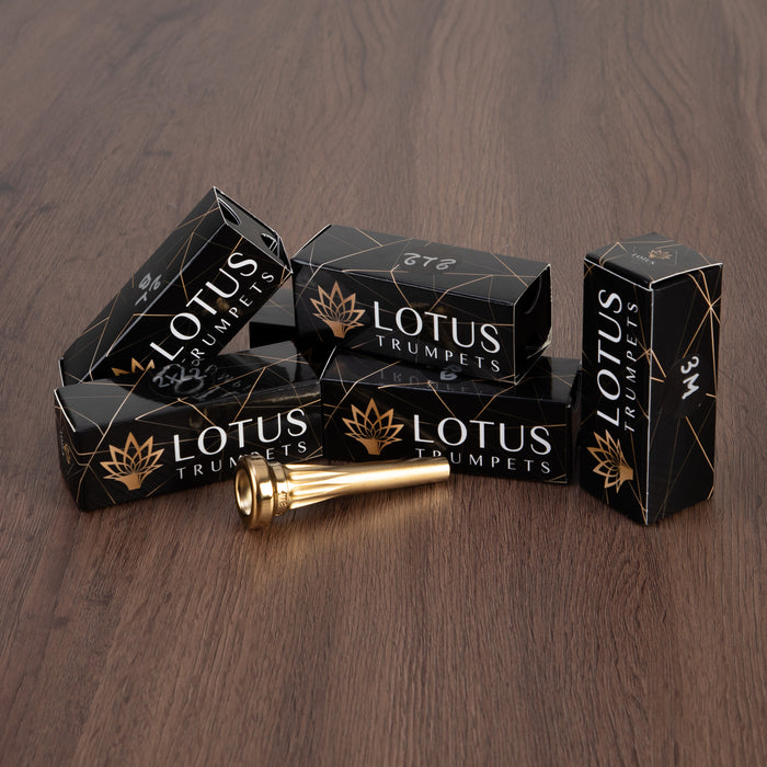 Lotus 1L Brass Trumpet Mouthpiece - New,1L