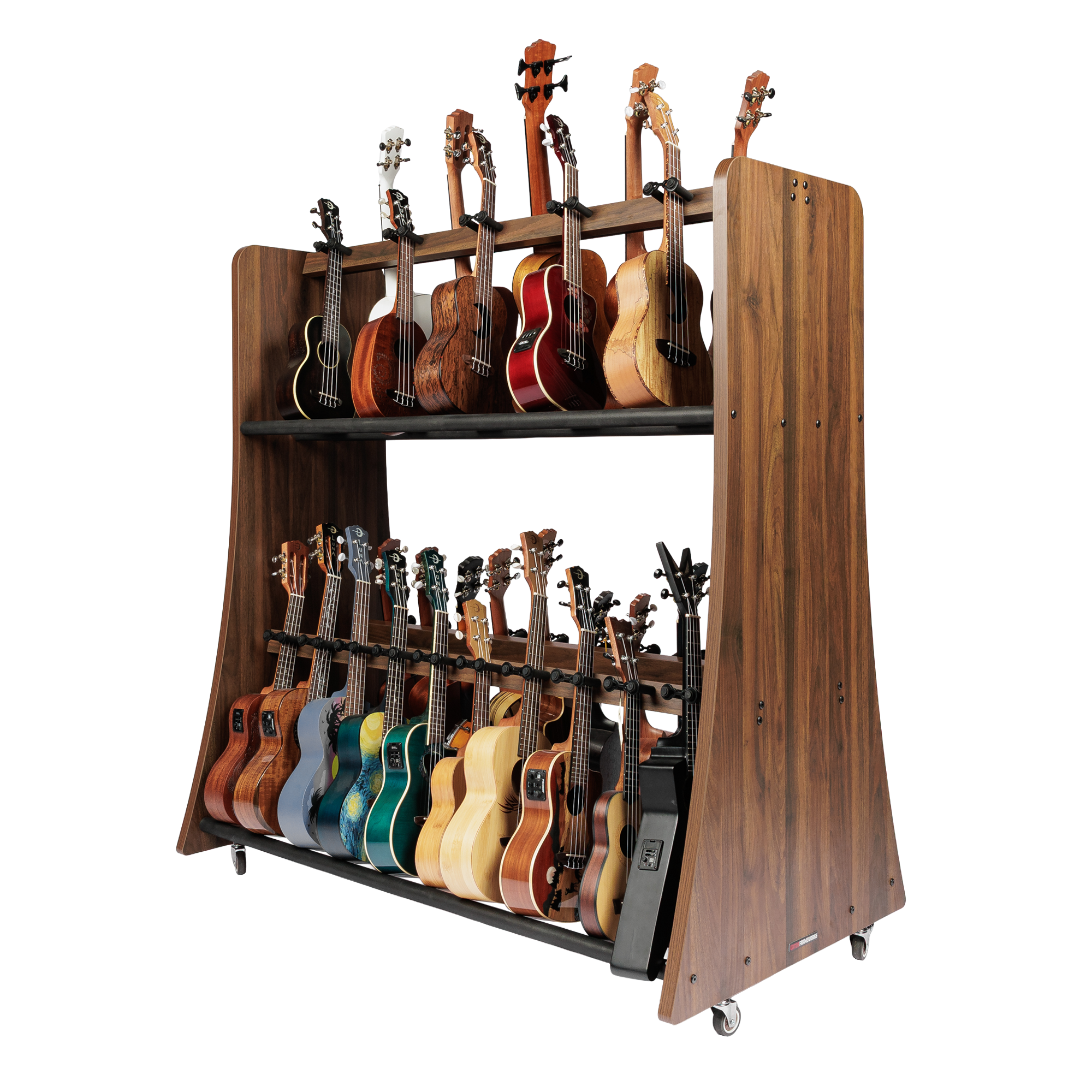 Gator Frameworks GFW-EDU-UKERACK30 Mobile 30 Ukulele Rack – Chuck