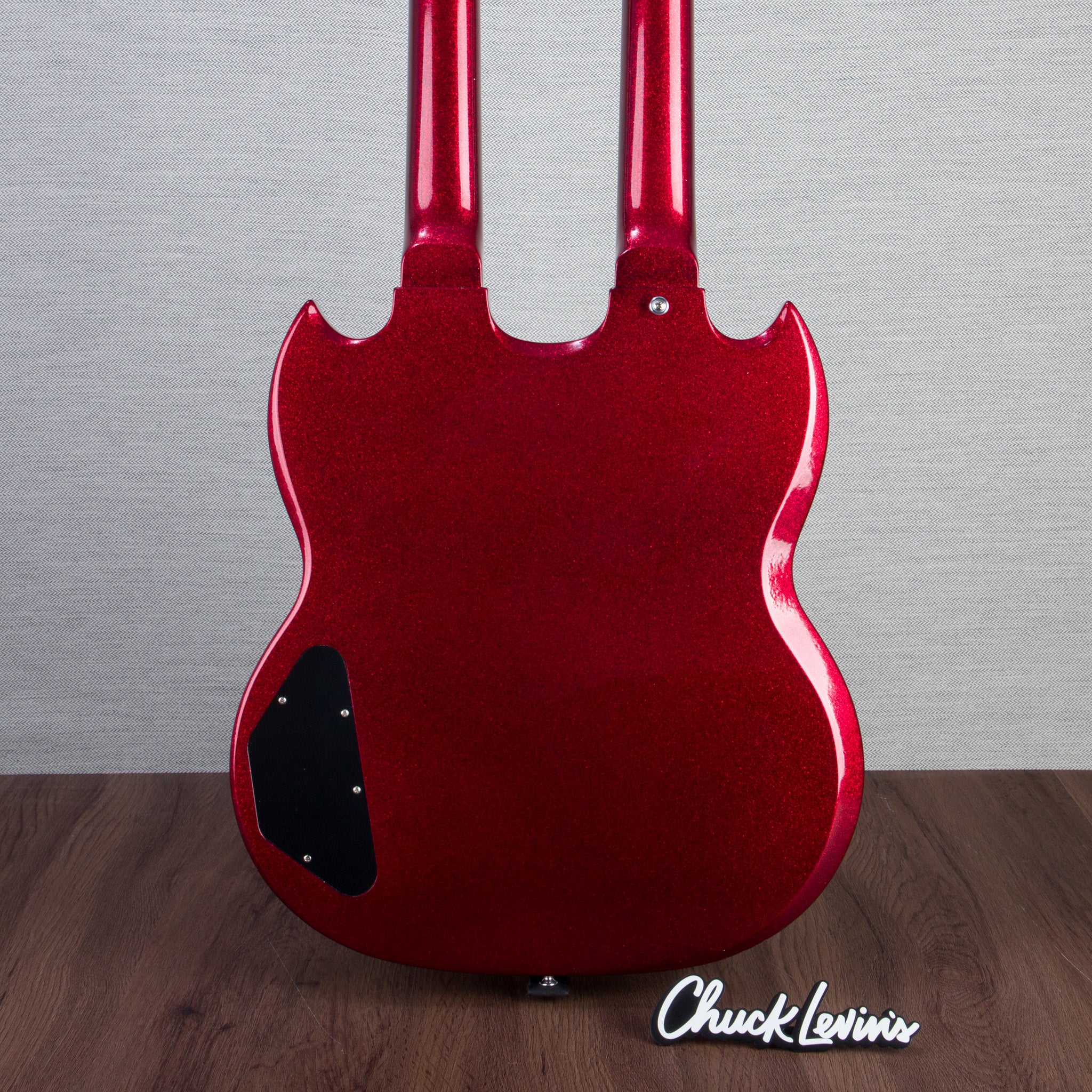 Gibson EDS-1275 Mid 60's Double Neck Electric Guitar - Red Sparkle