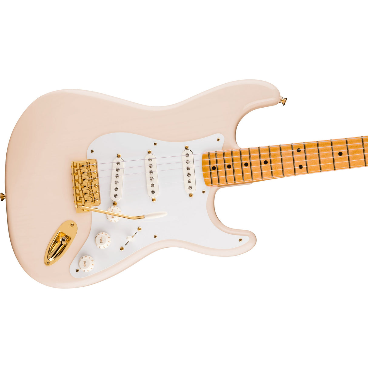 Fender Limited Edition Vintera III Late '50s Stratocaster Electric Guitar, Maple Fingerboard - White Blonde