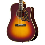 Epiphone Humingbird Deluxe EC Reissue Acoustic Electric Guitar - Autumn Burst