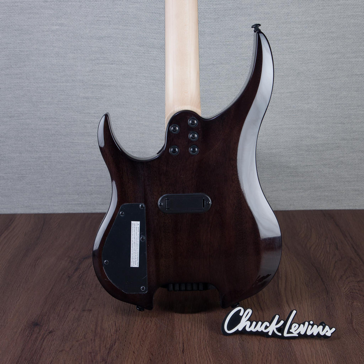Legator Ghost Super Shred G6SS Electric Guitar - High Gloss Black Burl - #IM25060575