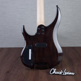 Legator Ghost Super Shred G6SS Electric Guitar - High Gloss Black Burl - #IM25060575