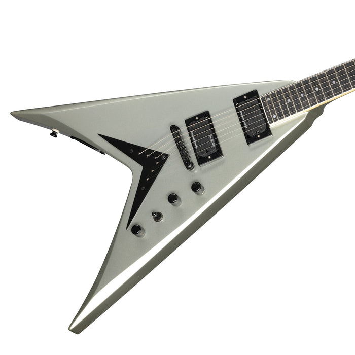 Kramer Dave Mustaine Vanguard Signature Electric Guitar - Silver Metallic