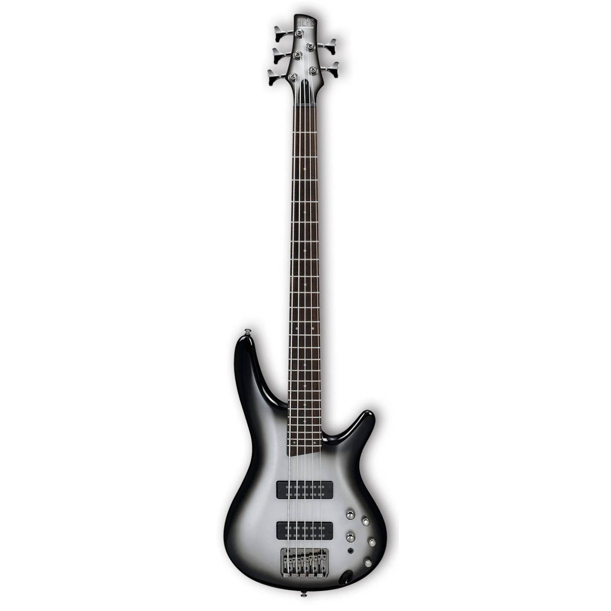 Ibanez SR305EMSS 5 String Electric Bass - Metallic Silver Sunburst - New