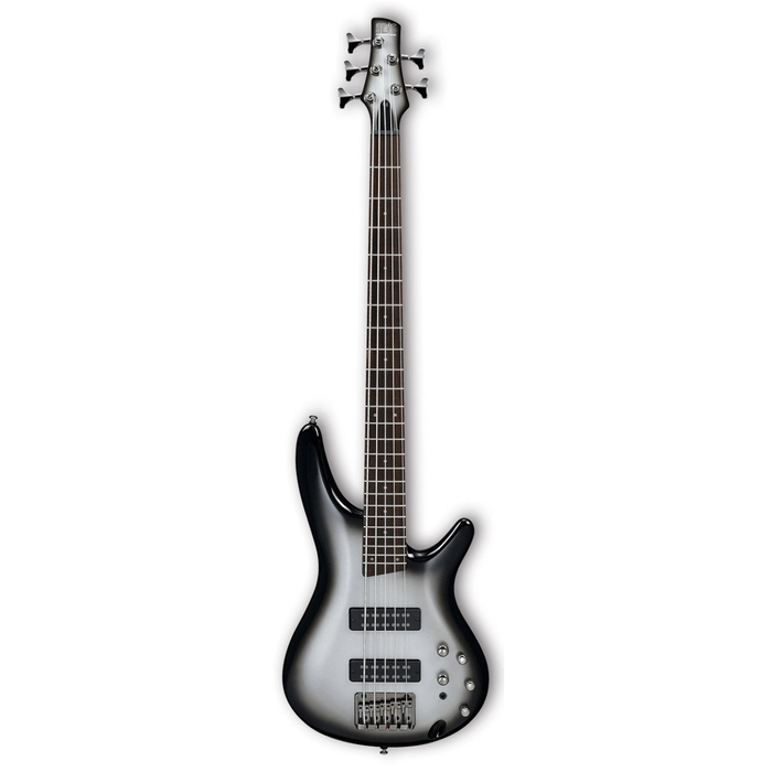 Ibanez SR305EMSS 5 String Electric Bass - Metallic Silver Sunburst - Preorder - New