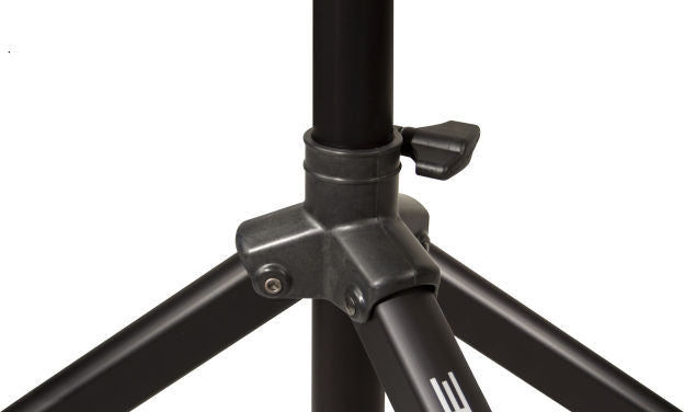 Ultimate Support TS-70B Aluminum Tripod Speaker Stand With Safe And Secure Locking Pin And 150 lb Load Capacity - Black