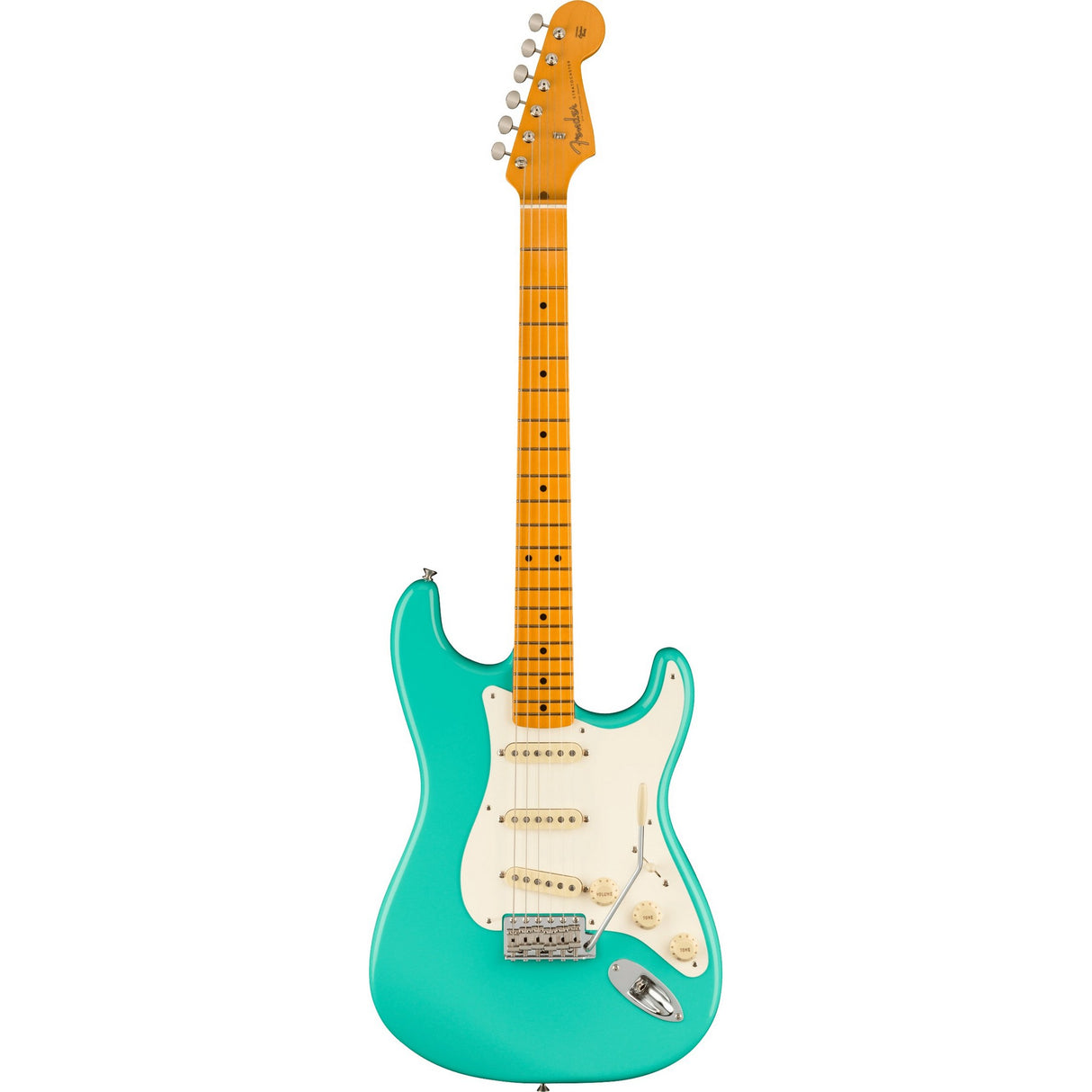 Fender American Vintage II 1957 Stratocaster Electric Guitar, Maple Fingerboard - Sea Foam Green