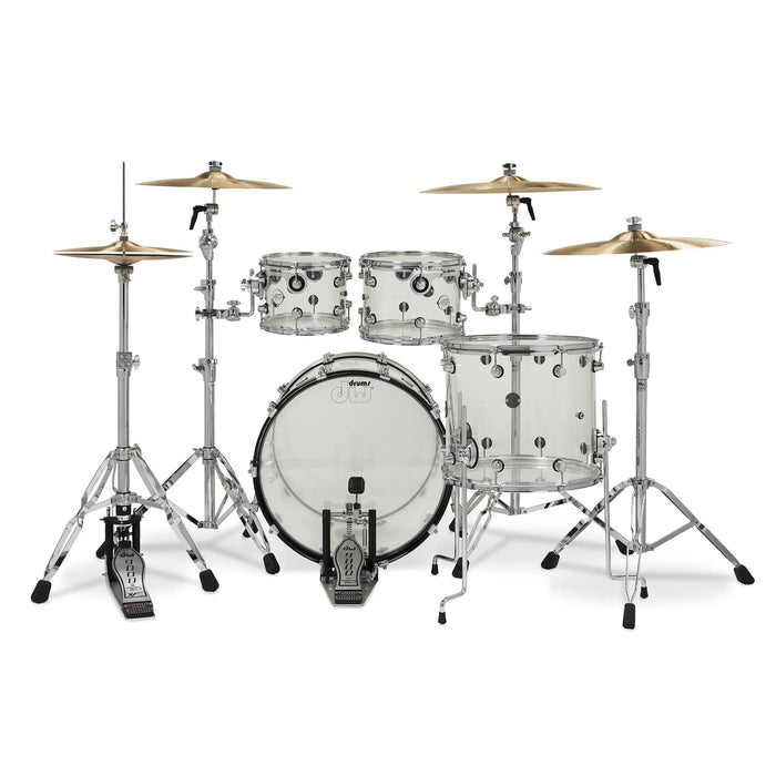 Drum Workshop Design Series Acrylic 22-Inch Shell Pack - Clear