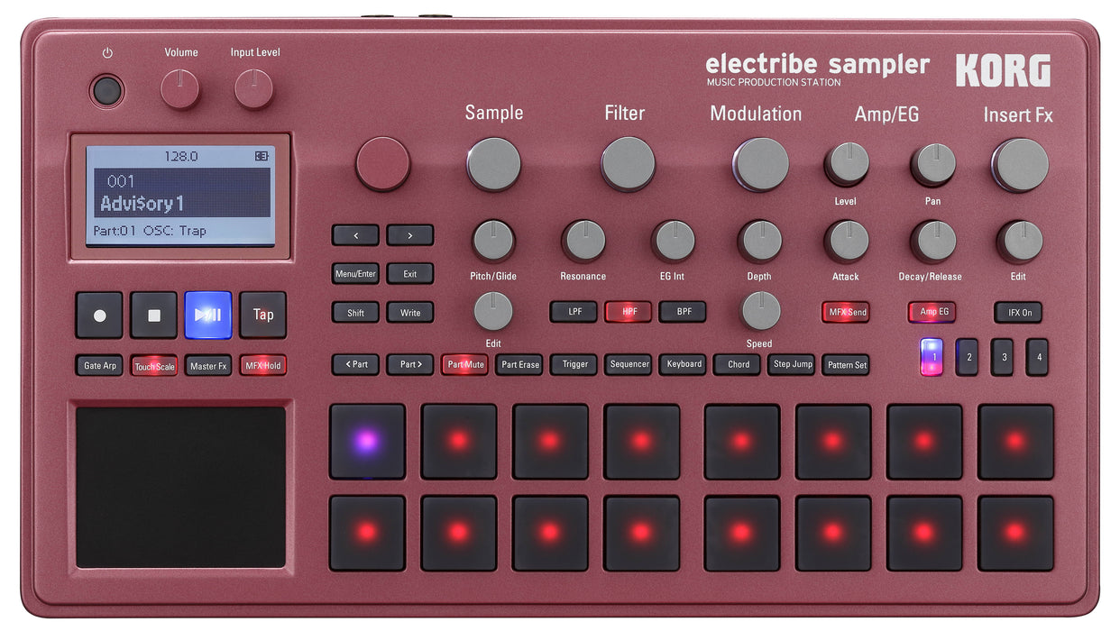 Korg Electribe 2 Sampler / Music Production Station - Red