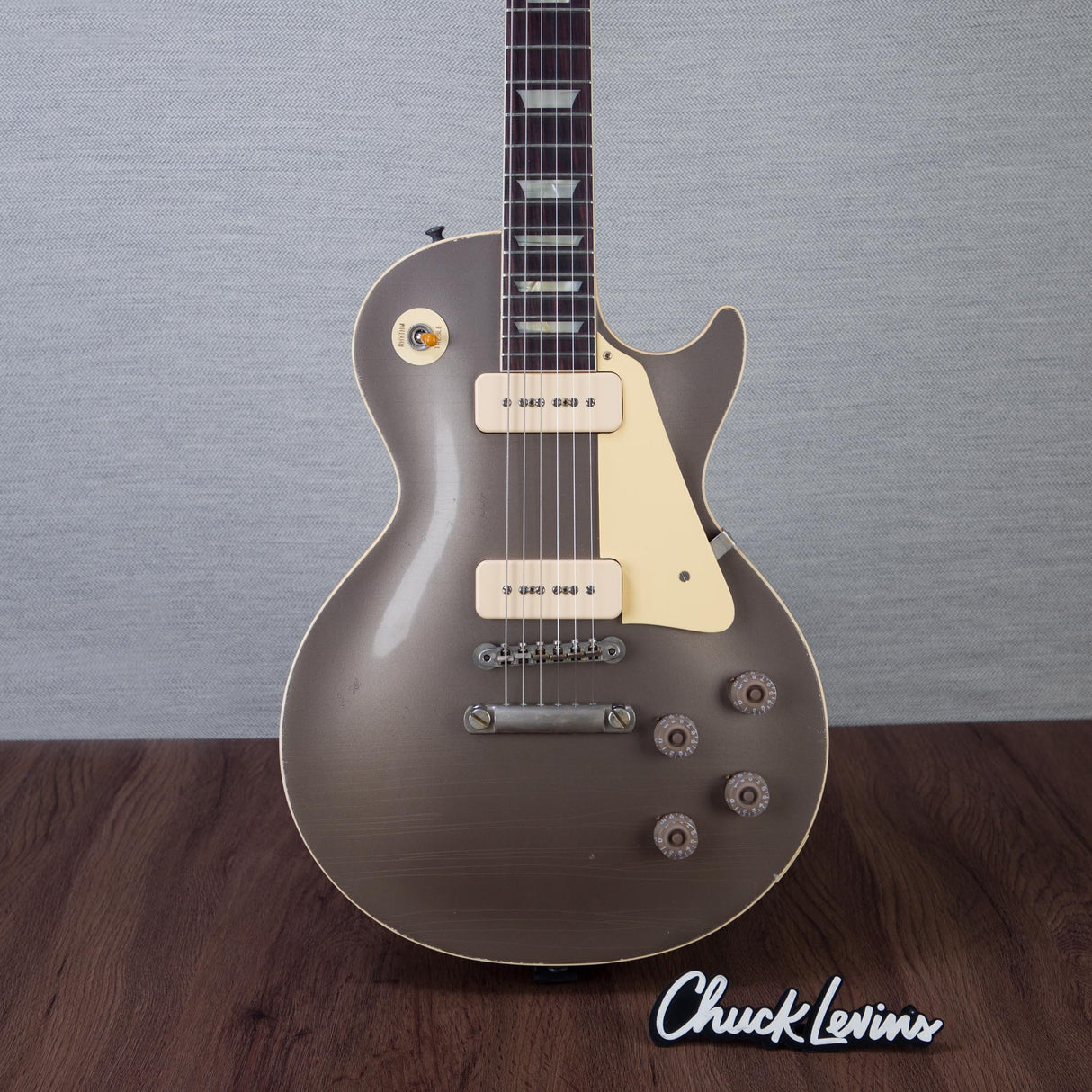 Gibson Custom 1955 NAMM Show Commemorative Edition Les Paul Electric Guitar - Samoa Beige - #55087