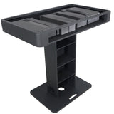 ProX XZF-DJCTBL Control Tower DJ Podium for Pioneer DDJ-REV7 XDJ-XZ FLX10 RANE Four - Black Finish