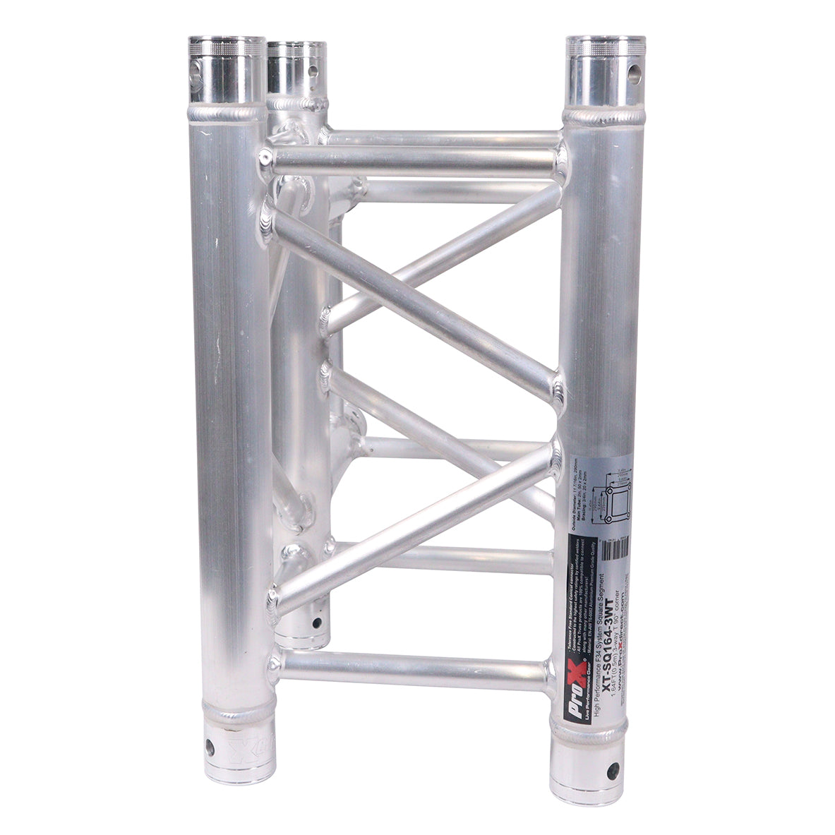 ProX XT-SQ164-3WT Square Truss Corner Block 3 Way T 90 Degree