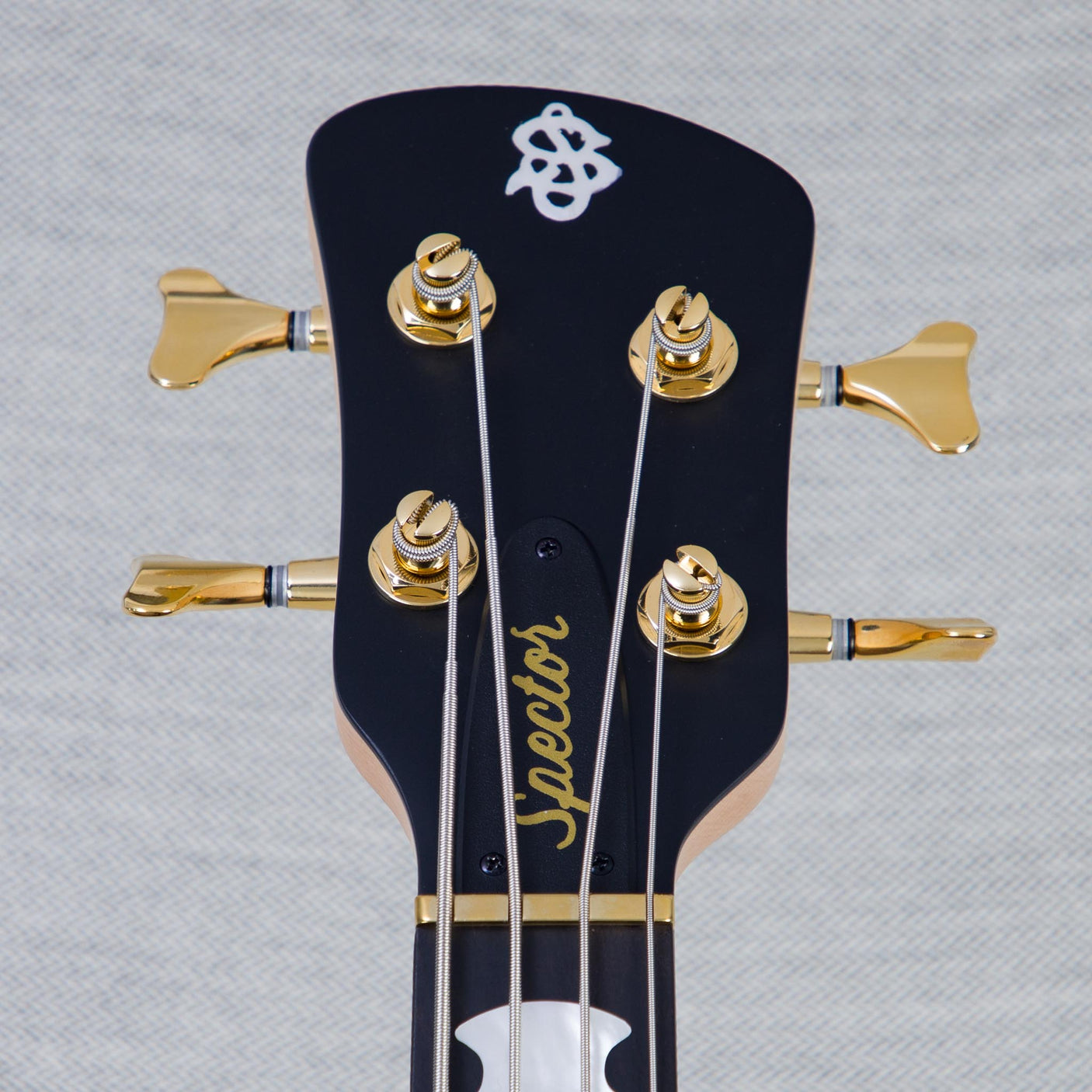 Spector Euro 4 LT Solid Korina Wings Electric Bass Guitar - Natural Satin - CHUCKSCLUSIVE - #NB23505