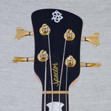 Spector Euro 4 LT Solid Korina Wings Electric Bass Guitar - Natural Satin - CHUCKSCLUSIVE - #NB23505