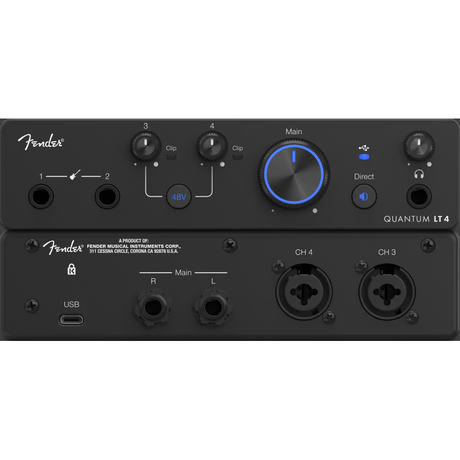 Fender Quantum LT 4 USB-C Audio Interface