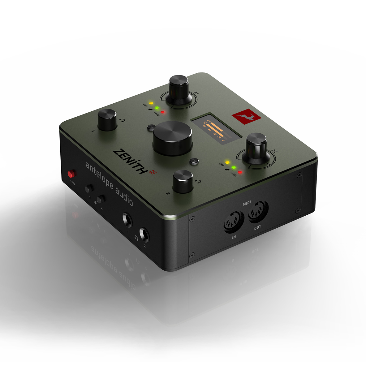 Antelope Audio Zenith 2 Bus-Powered 2 x 2 USB-C Audio Interface