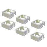 JMAZ Lighting JZ1054 MAD PAR COVER W 6PK Cover for MAD PAR - White 6-Pack
