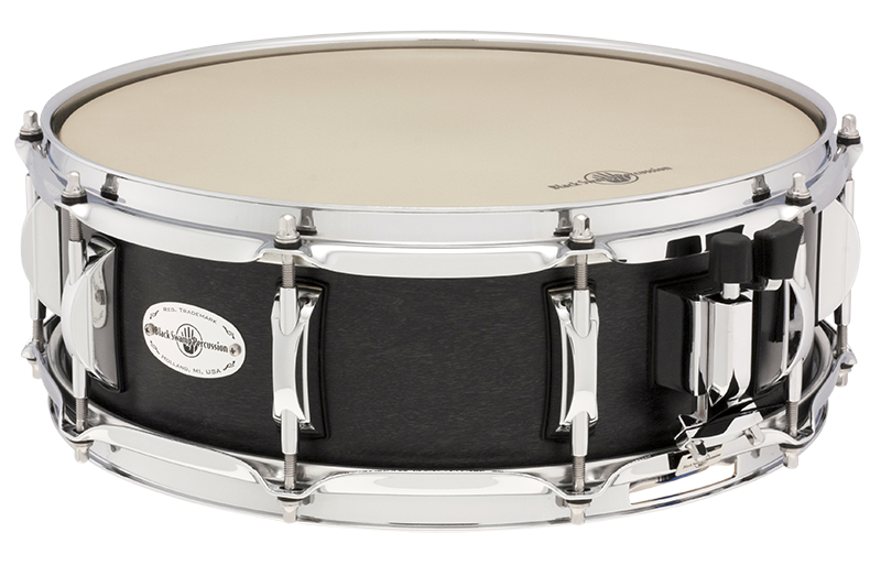 Black Swamp CM514BL 5" X 14" Concert Maple Snare Drum - Concert Black