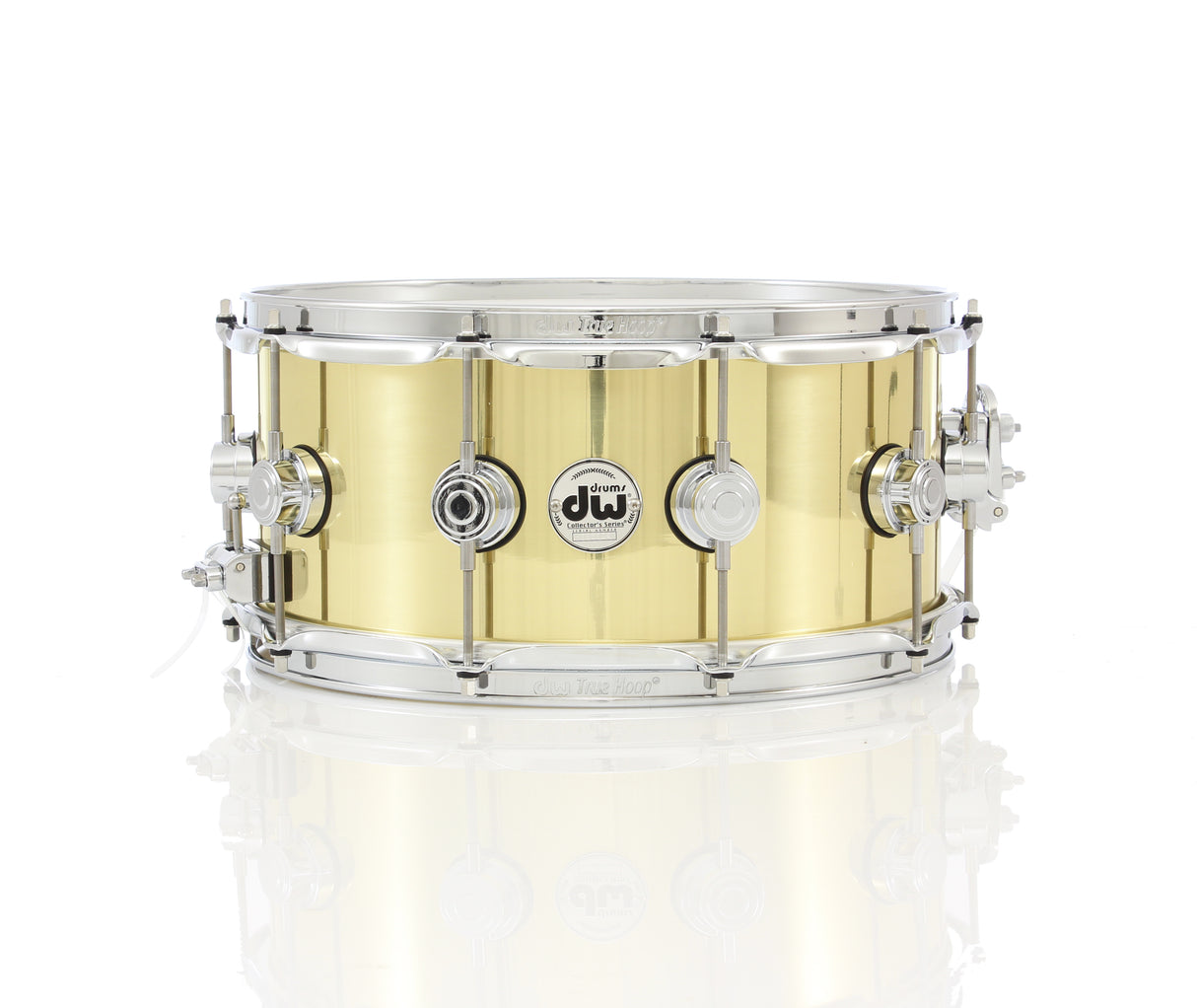 Drum Workshop 14" x 6.5" Collector's Series Bell Brass Snare Drum With Chrome Hardware