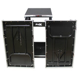 ProX T-16MRSS13ULT Universal 19 Rack-mount Mixer with 13U Top and 16U Front with 2 Side Work Tables