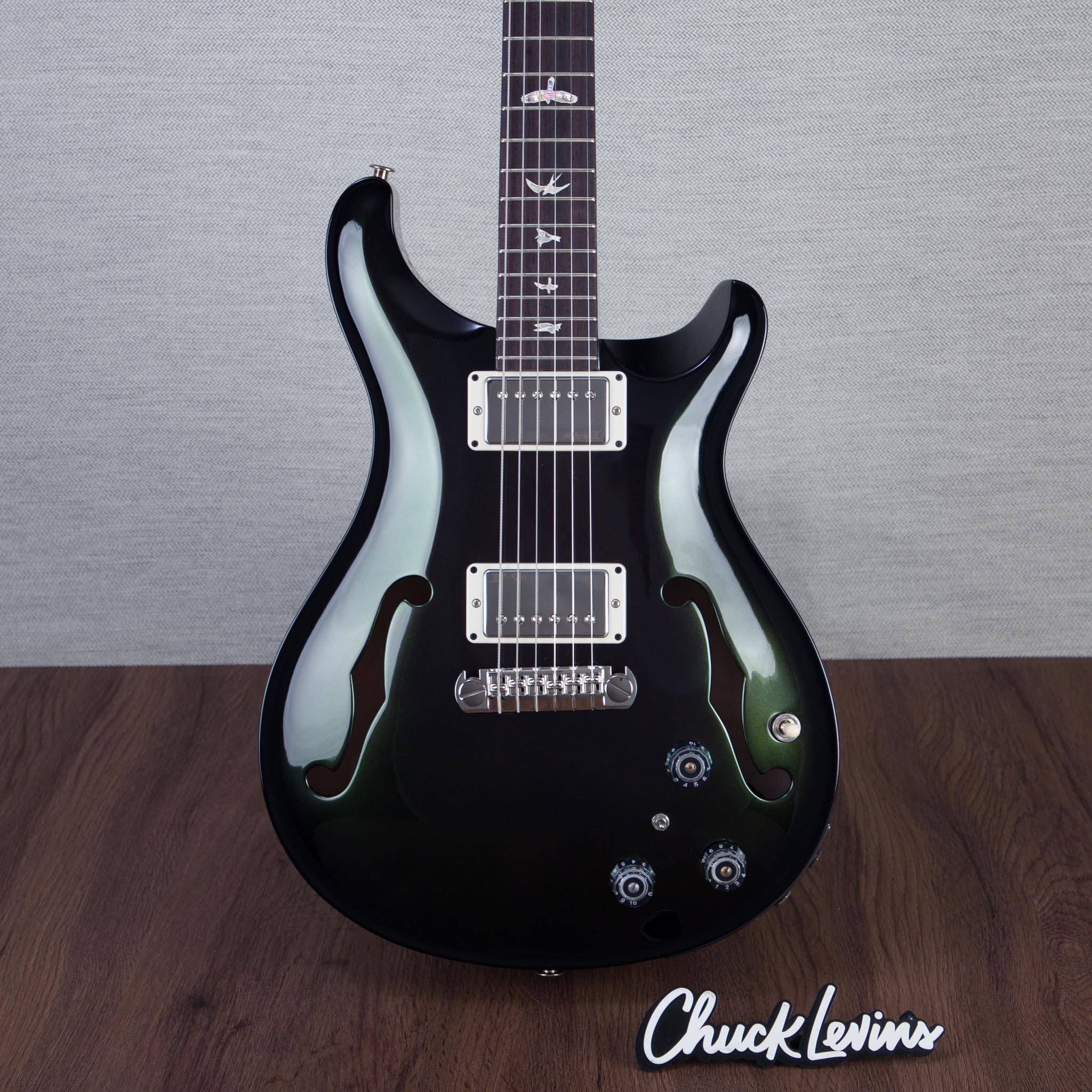 PRS Hollowbody II With Piezo Hollowbody Electric Guitar - Metallic