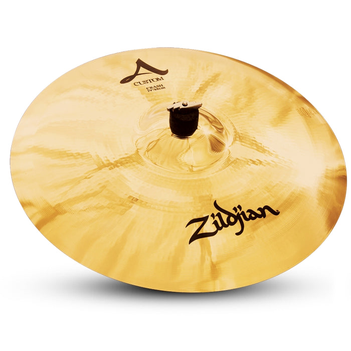 Zildjian 19-Inch A Custom Crash Cymbal - New,19 Inch