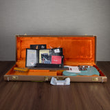 Fender Custom Shop Limited Edition '61 Telecaster Relic Electric Guitar - Aged Daphne Blue Sparkle - #CZ567663