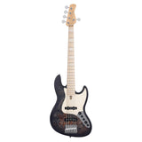 Sire Marcus Miller V7 Ash Reissue 5-String Electric Bass Guitar - Transparent Black Satin