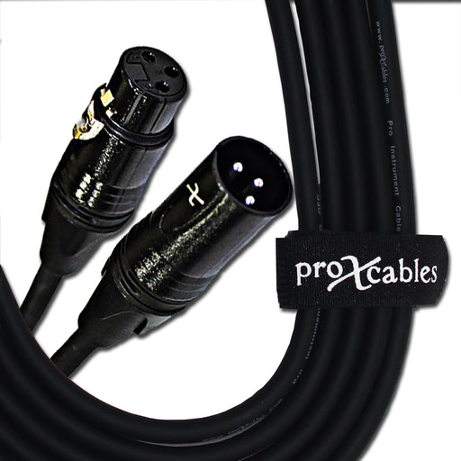 ProX XC-MIC25 25' Balanced High Performance Microphone Cable XLR-F to XLR-M - Preorder