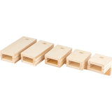 Meinl Percussion Wood Temple Block Set