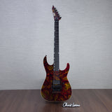 ESP USA M-1 DX FR Electirc Guitar - Hellfire - #US24728