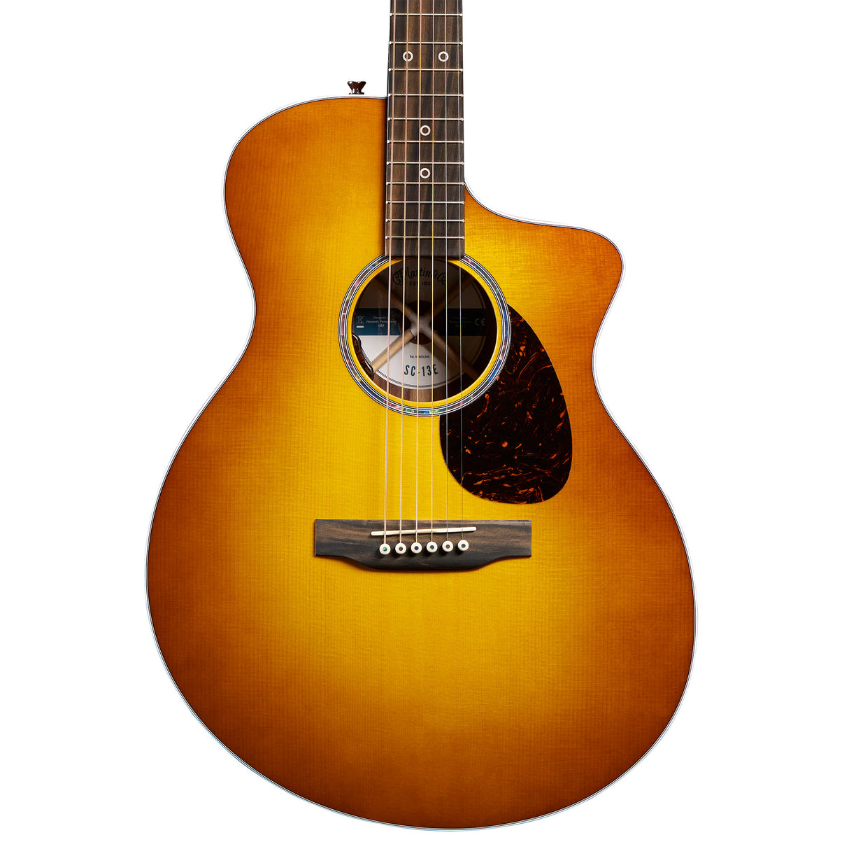 Martin Road Series SC-13E Acoustic Electric Guitar - Modern Burst - Preorder