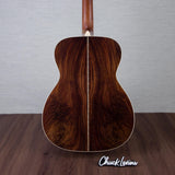 Martin NAMM 2024 Custom Shop M/0000 Style Wild Grain East Indian Rosewood/Sitka Spruce Fishman Matrix VT Acoustic Electric Guitar - Ambertone 1933 - #M2875427 - Mint, Open Box