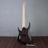 Legator Ghost Super Shred Multiscale 8-String Electric Guitar - Satin Black Flame - #IM25060482