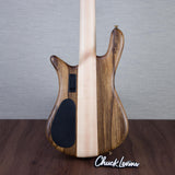 Spector Euro 5 LT Solid Korina Wings 5-String Electric Bass Guitar - Natural Satin - CHUCKSCLUSIVE - #NB23465