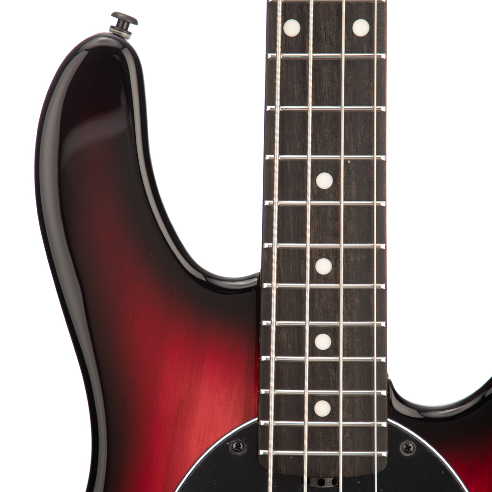 Music Man Stingray Special HH 4-String Bass Guitar - Raspberry Burst - New