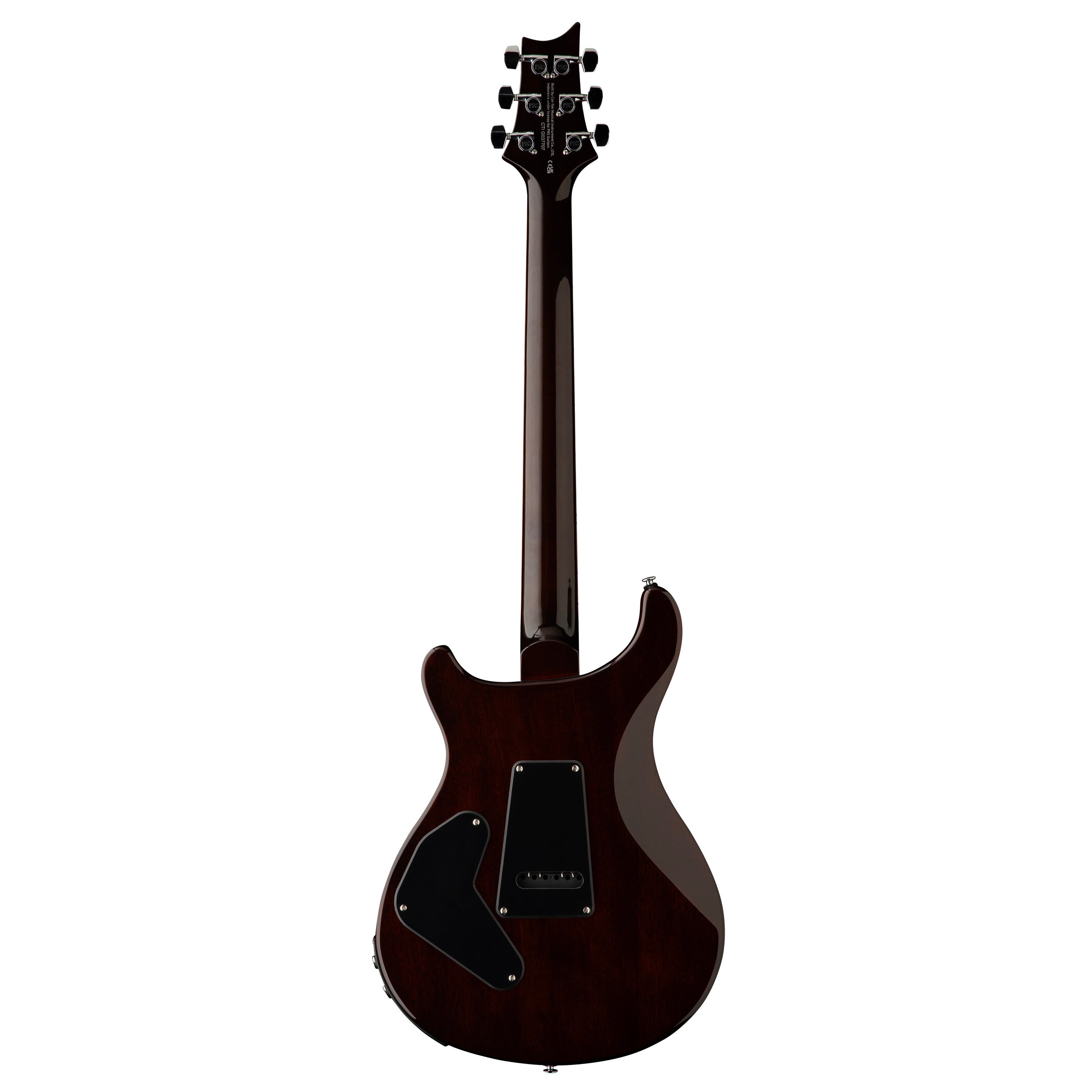 PRS SE Custom 24 Semi-Hollow Piezo Electric Guitar - Orange Tiger