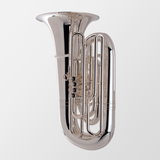 Adams 4/4 Size Bb Tuba - Silver Plated