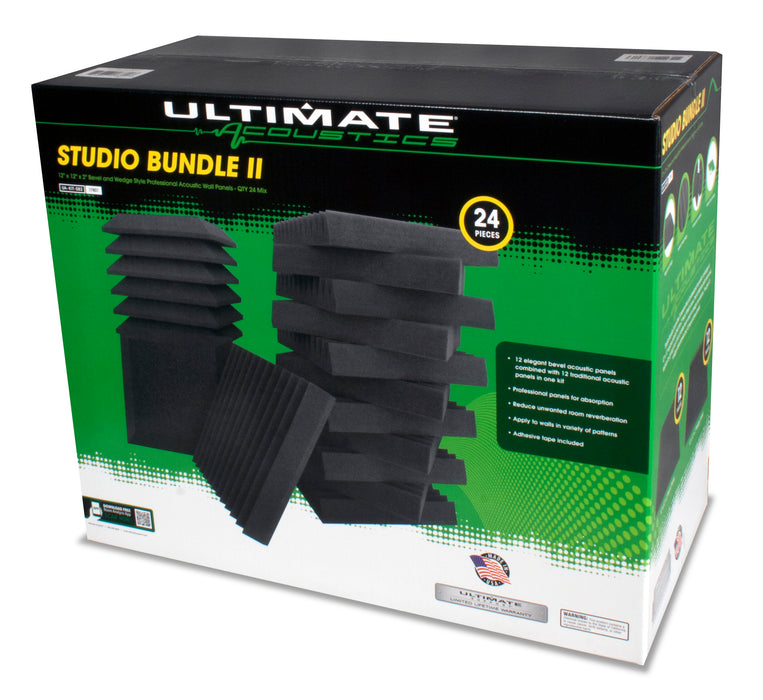 Ultimate Support Studio Bundle II Acoustic Treatment Package