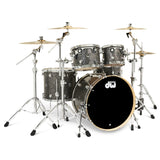 DW DWe 5-Piece Drum Kit Bundle - Black Galaxy