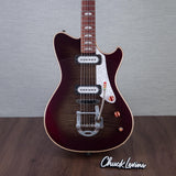 Powers Electric A-Type Select Maple Electric Guitar - Chroma Silver Cranberry - #A905