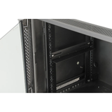 Gator GRW1009509 9U Fixed Wall Rack with Glass Door