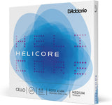 D'Addario Helicore Cello String Set - 4/4 Medium Scale H510