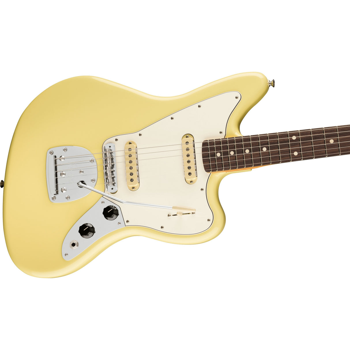 Fender Player II Jaguar Electric Guitar, Rosewood Fingerboard - Hialeah Yellow