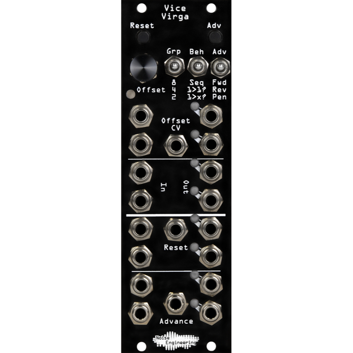Noise Engineering Vice Virga 8-In 8-Out Sequential/Addressable Switch